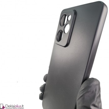Silikoninis ploniausias dėklas - juodas (Xiaomi Poco X5 Pro 5G)